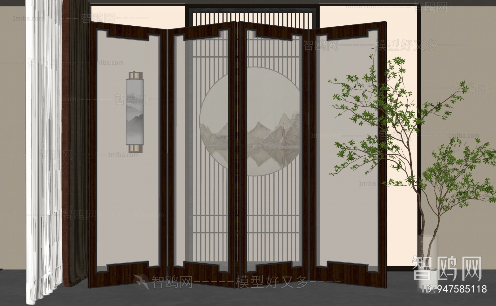 New Chinese Style Partition