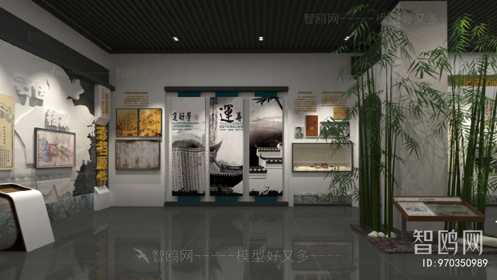 New Chinese Style Exhibition Hall