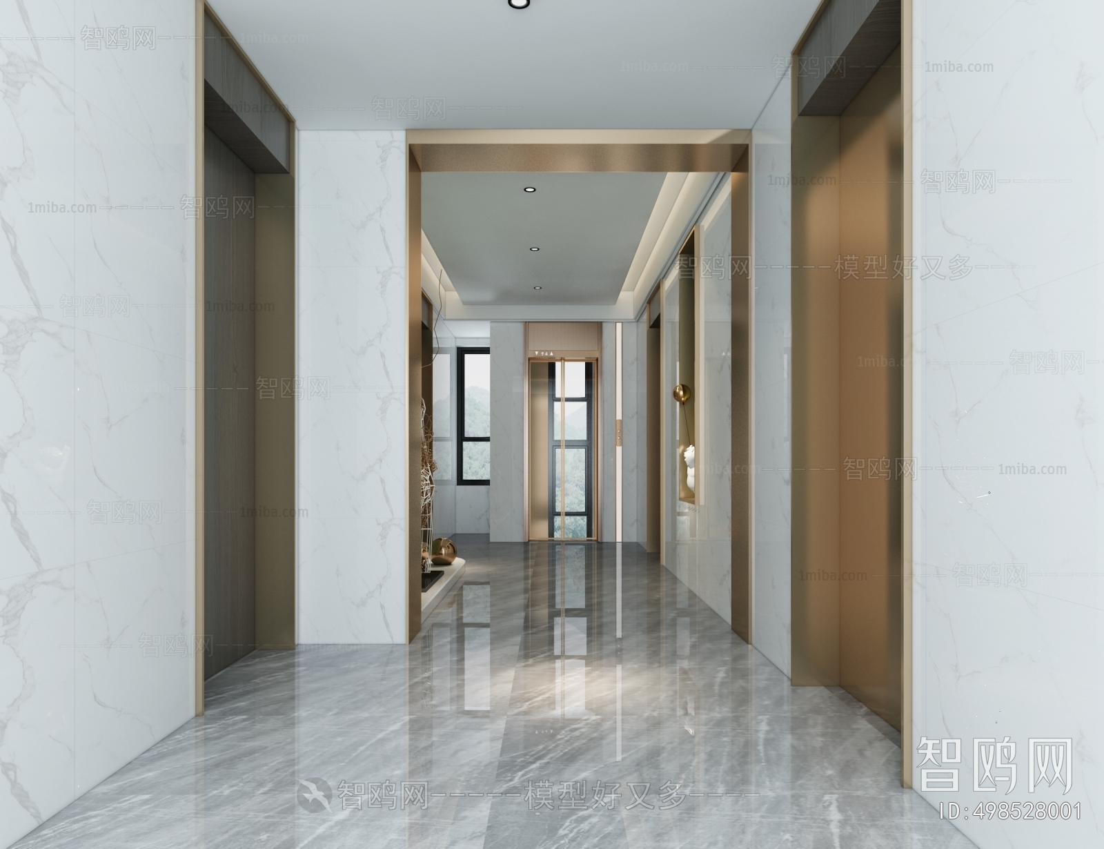 Modern Hallway