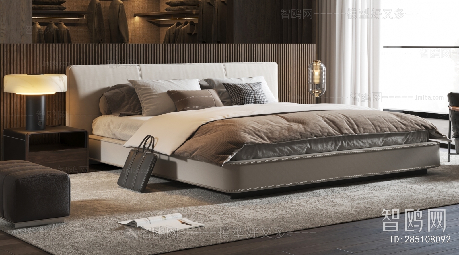 Modern Double Bed