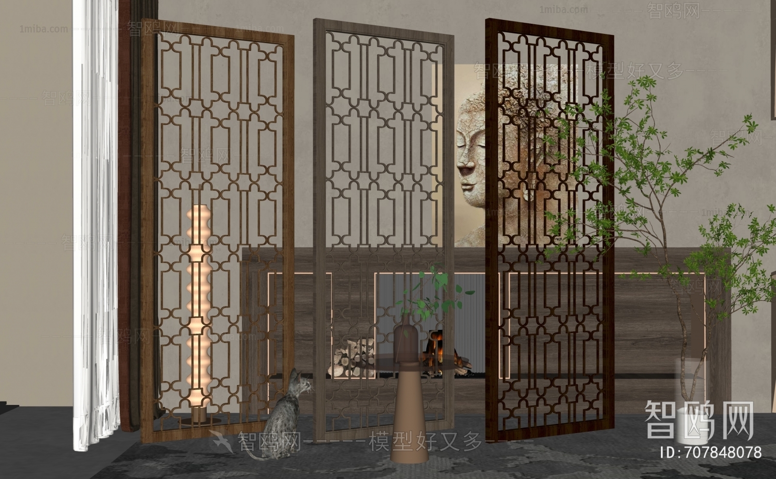 New Chinese Style Partition