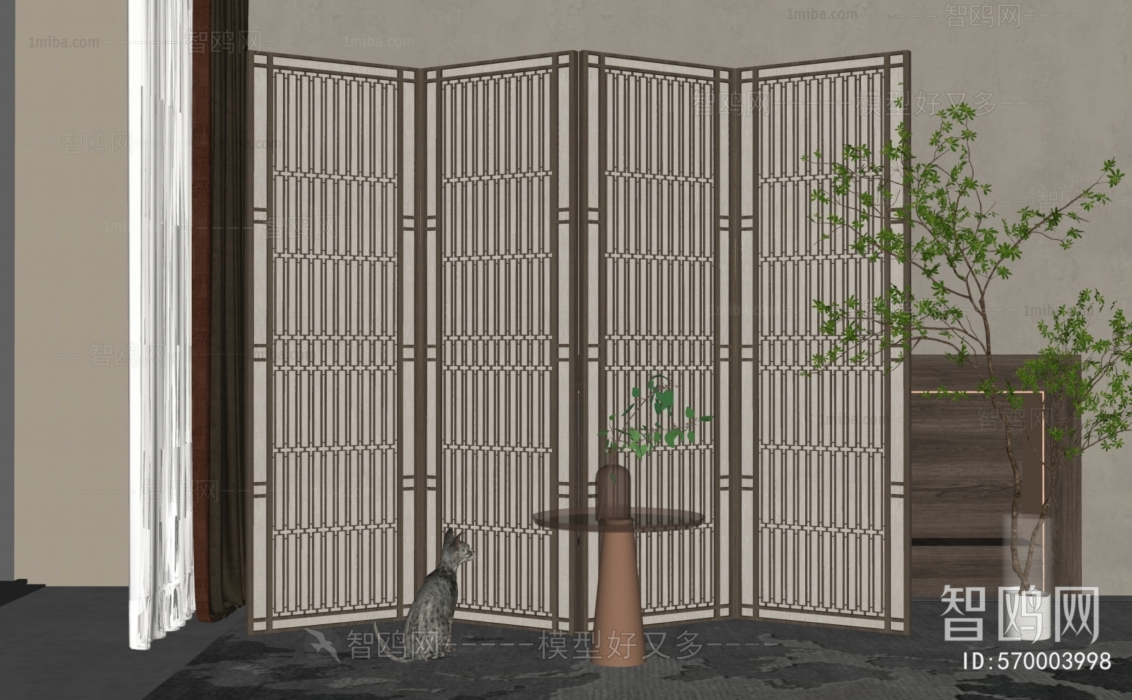 New Chinese Style Partition