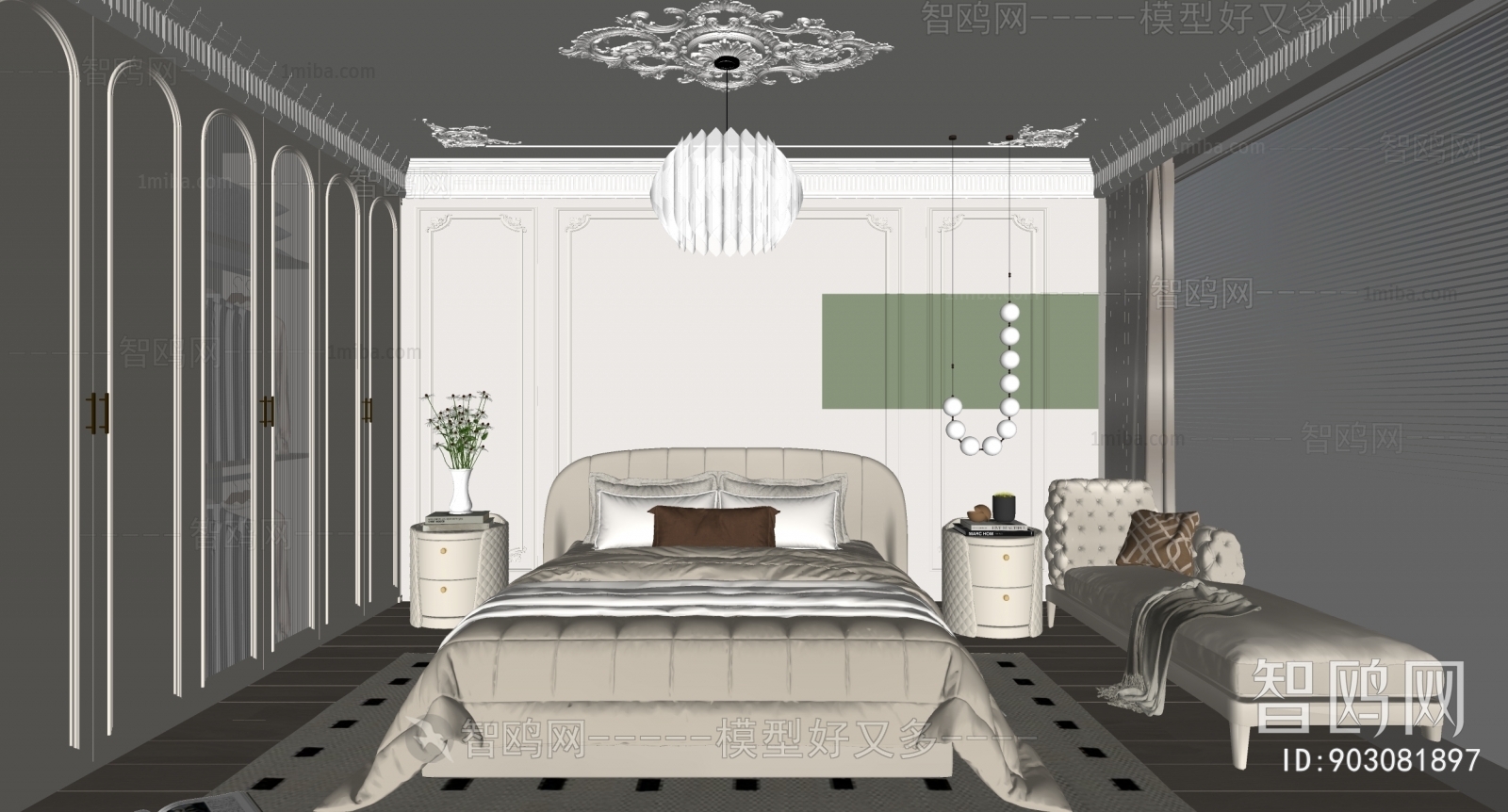 French Style Bedroom