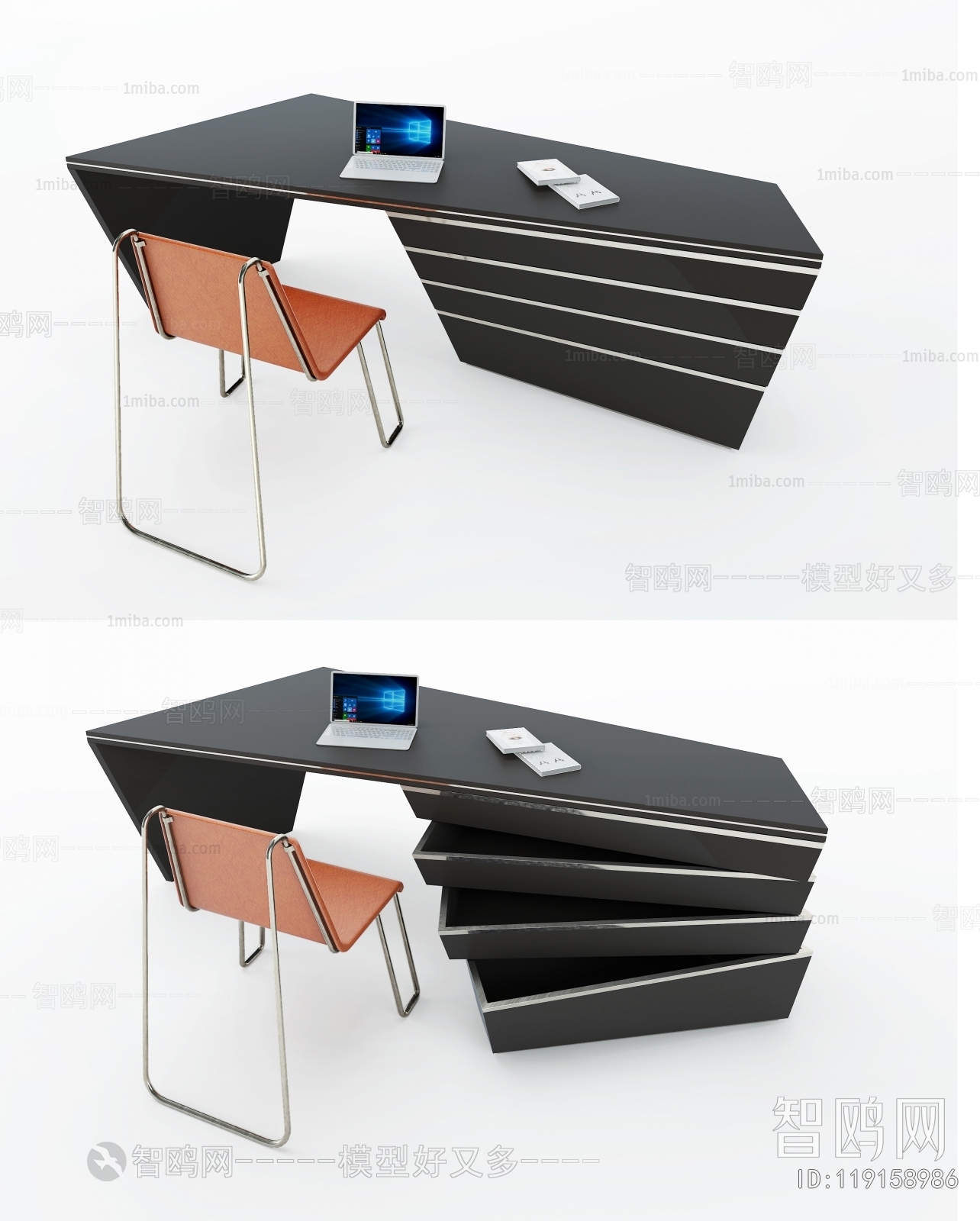 Modern Computer Desk And Chair