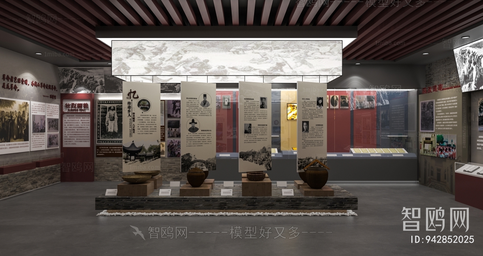 New Chinese Style Exhibition Hall