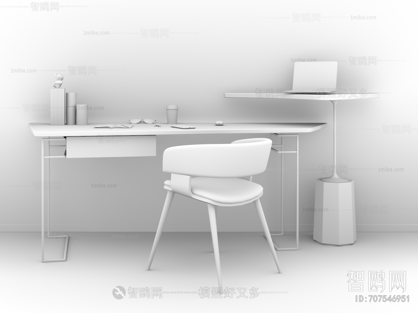 Modern Computer Desk And Chair