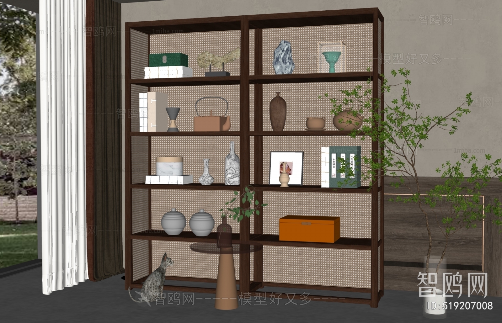 New Chinese Style Shelving