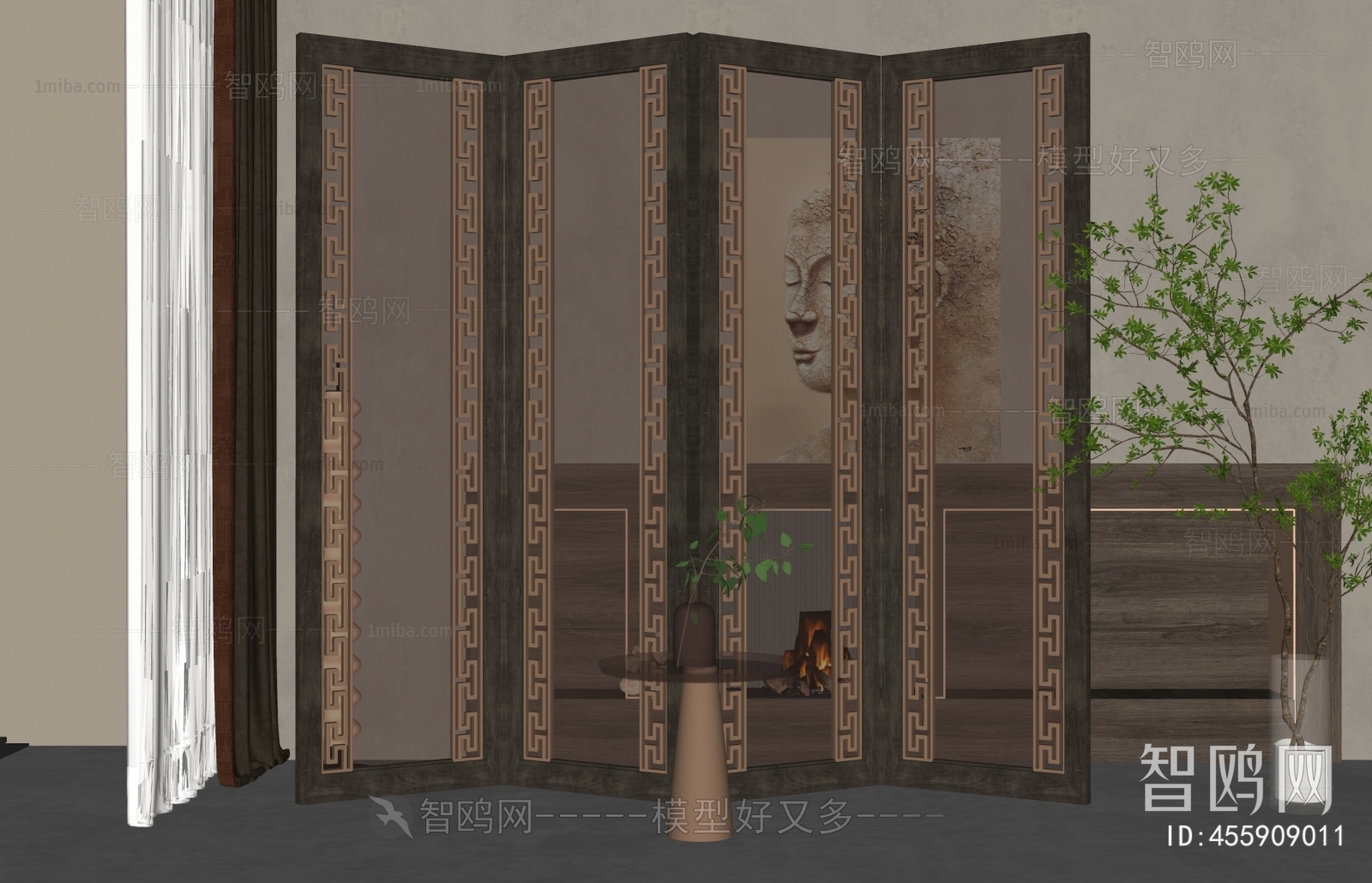 New Chinese Style Partition