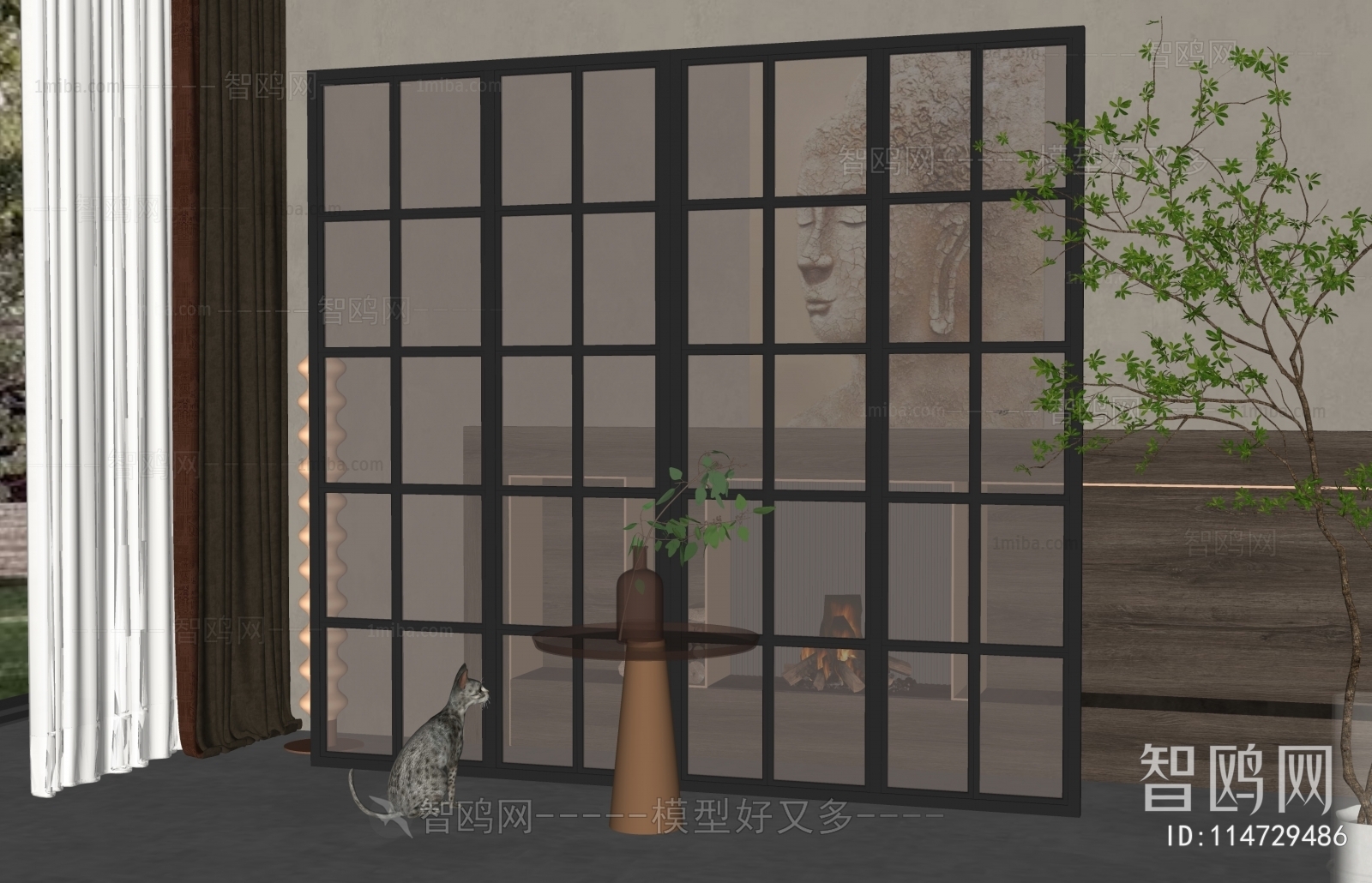 New Chinese Style Partition