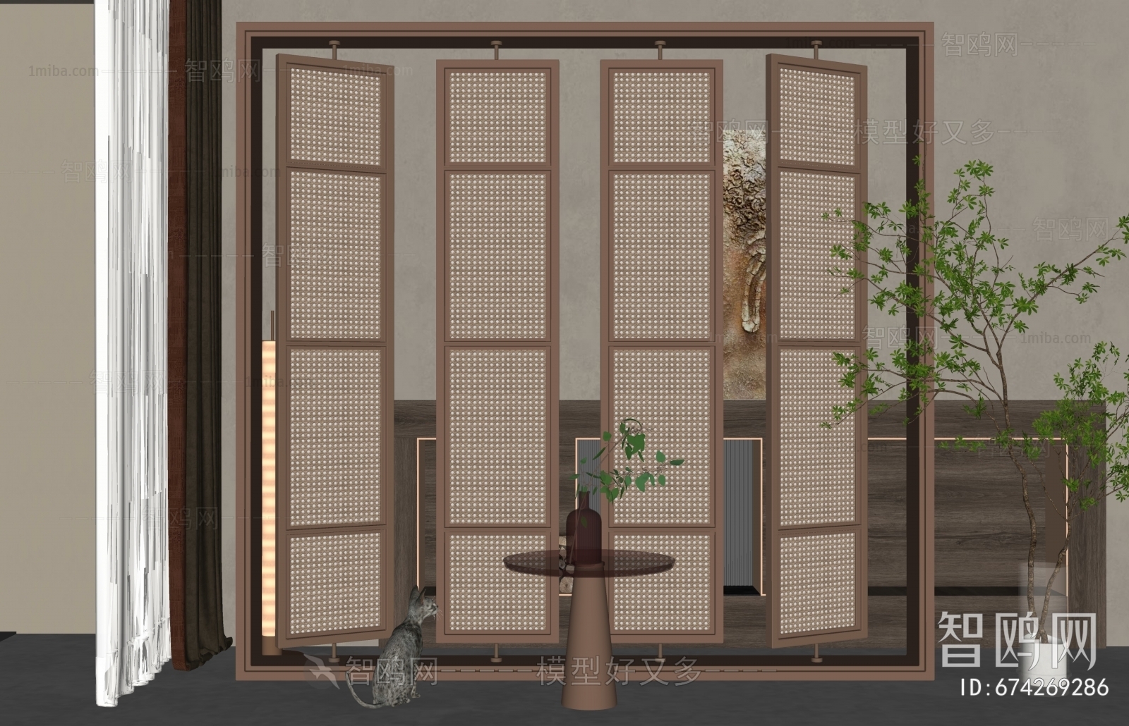 New Chinese Style Partition