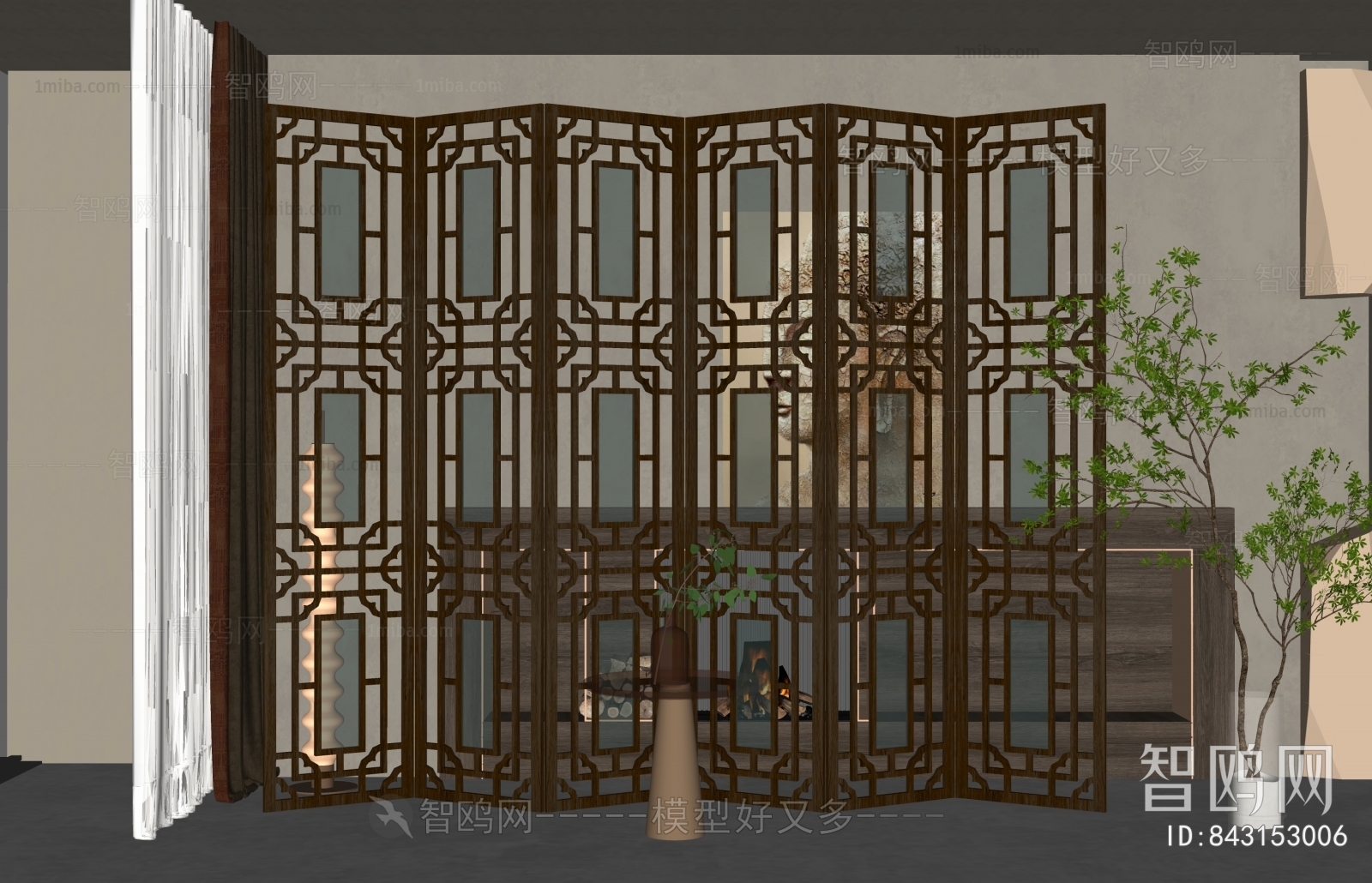 New Chinese Style Partition