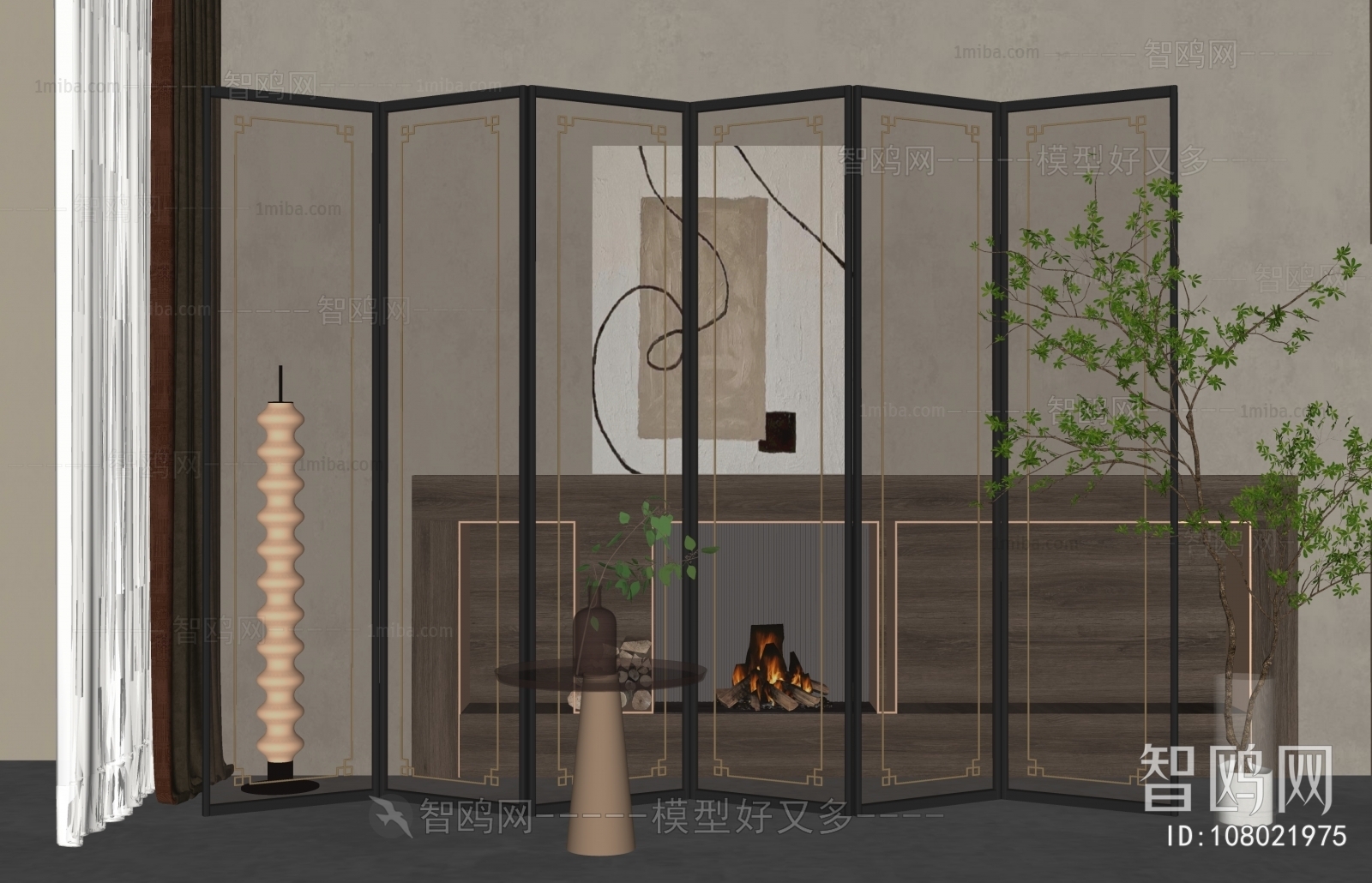 New Chinese Style Partition