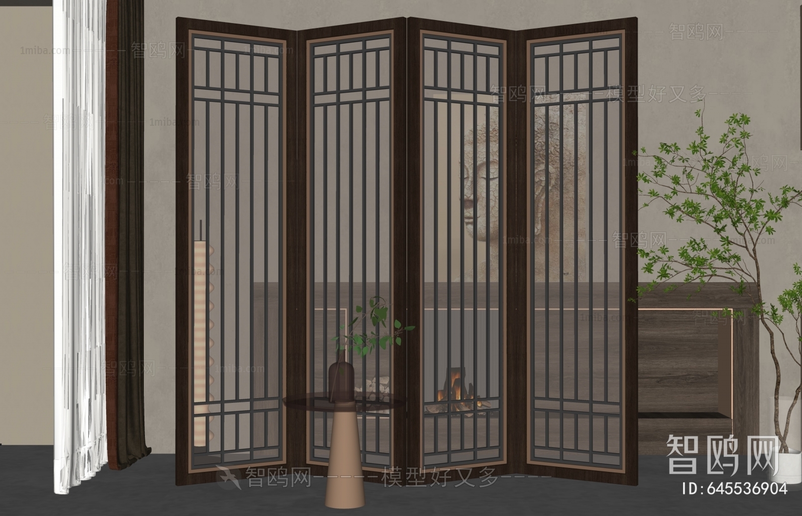 New Chinese Style Partition