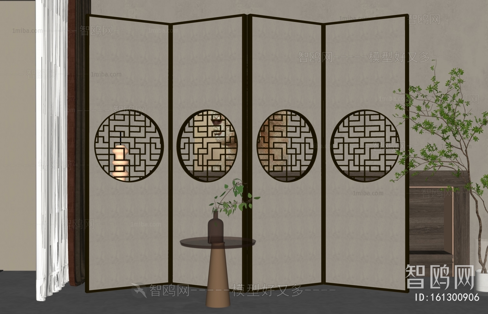 New Chinese Style Partition