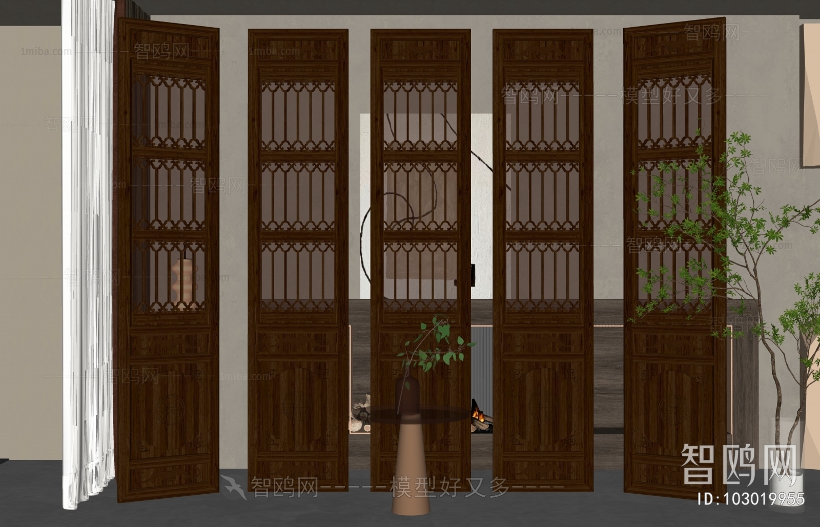 New Chinese Style Partition