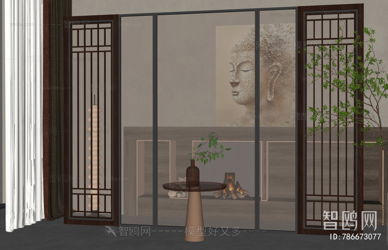 New Chinese Style Partition