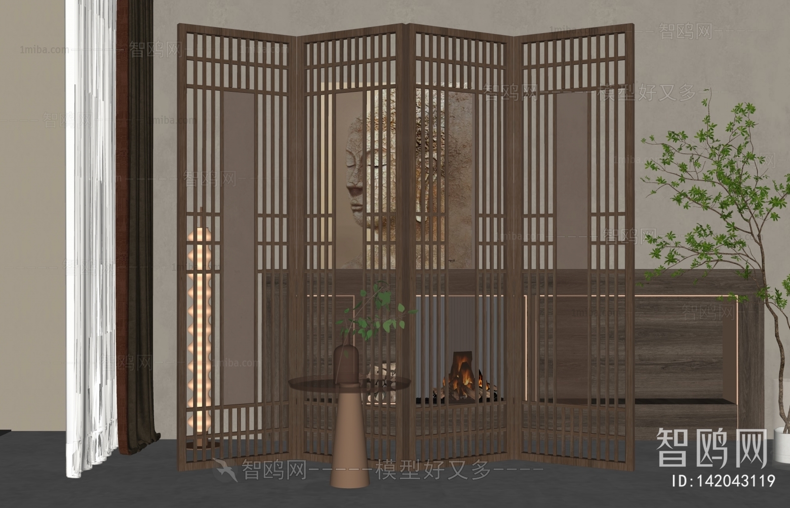 New Chinese Style Partition