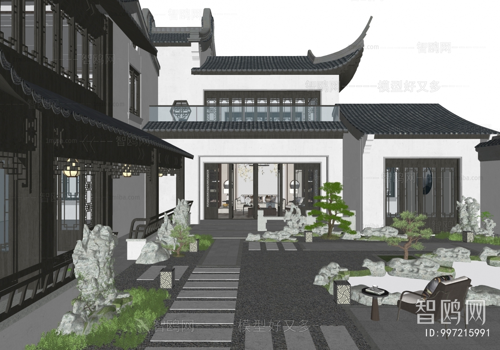 Chinese Style Building Appearance