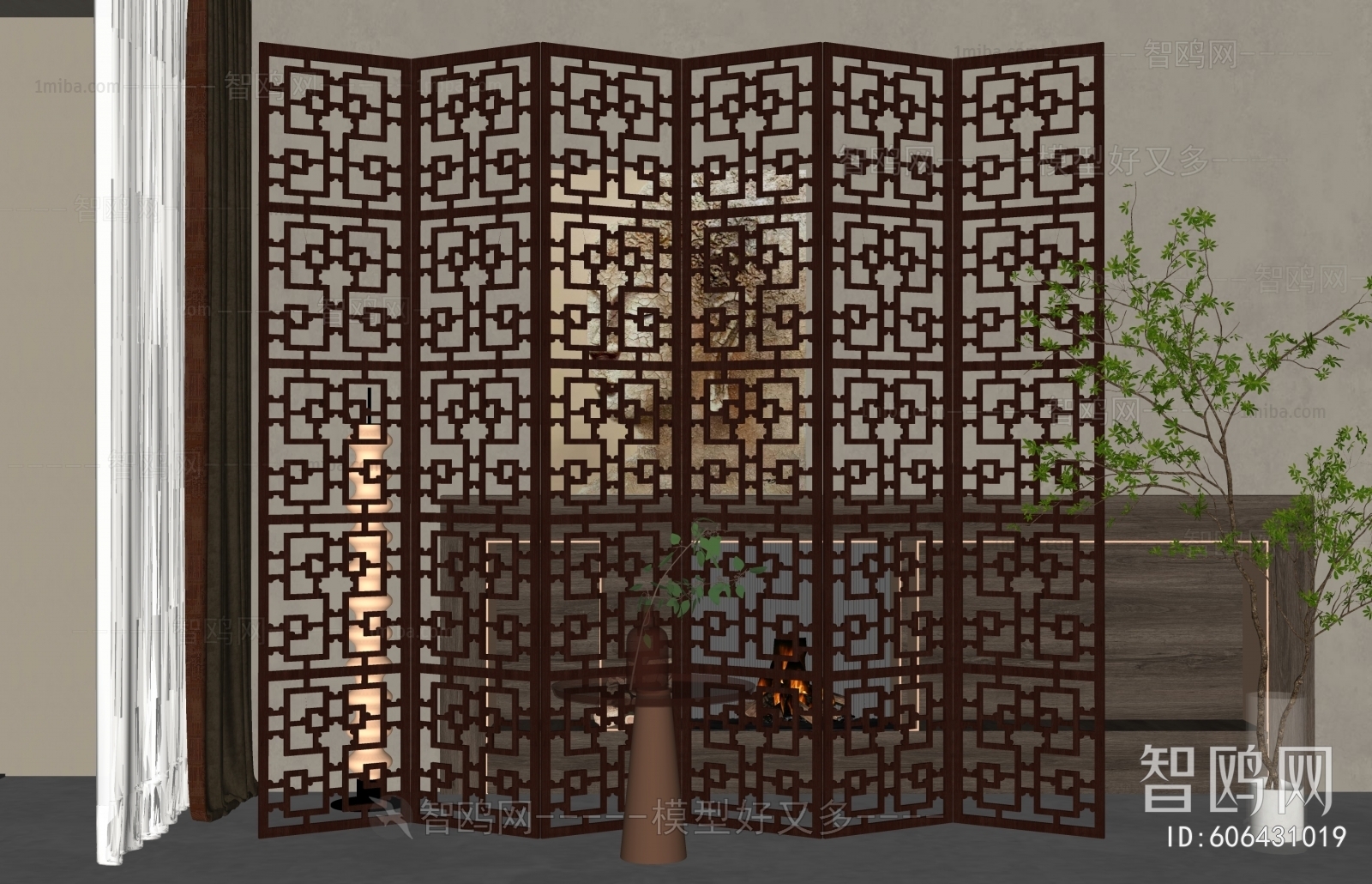 New Chinese Style Partition