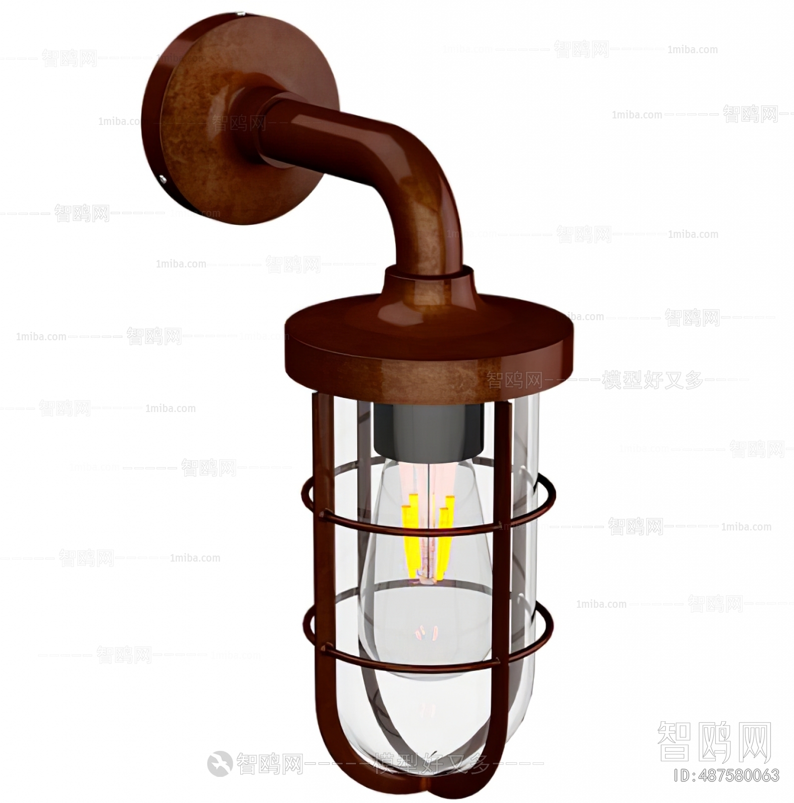 Industrial Style Wall Lamp