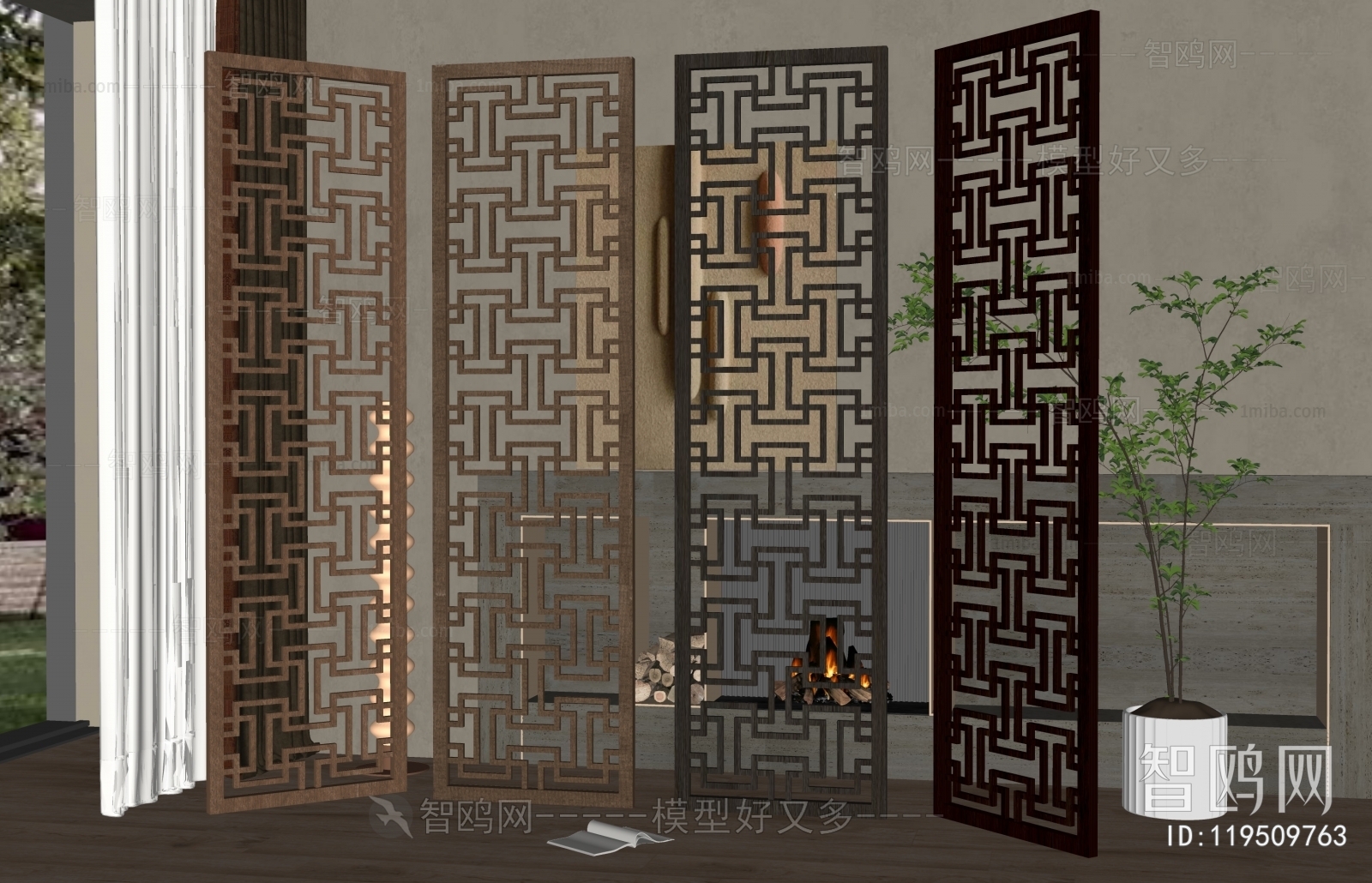 New Chinese Style Partition