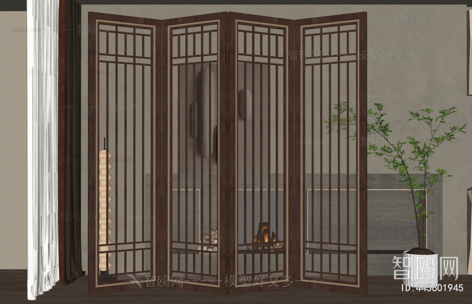 New Chinese Style Partition