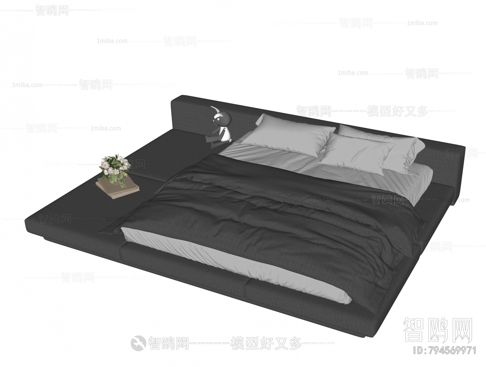 Modern Double Bed