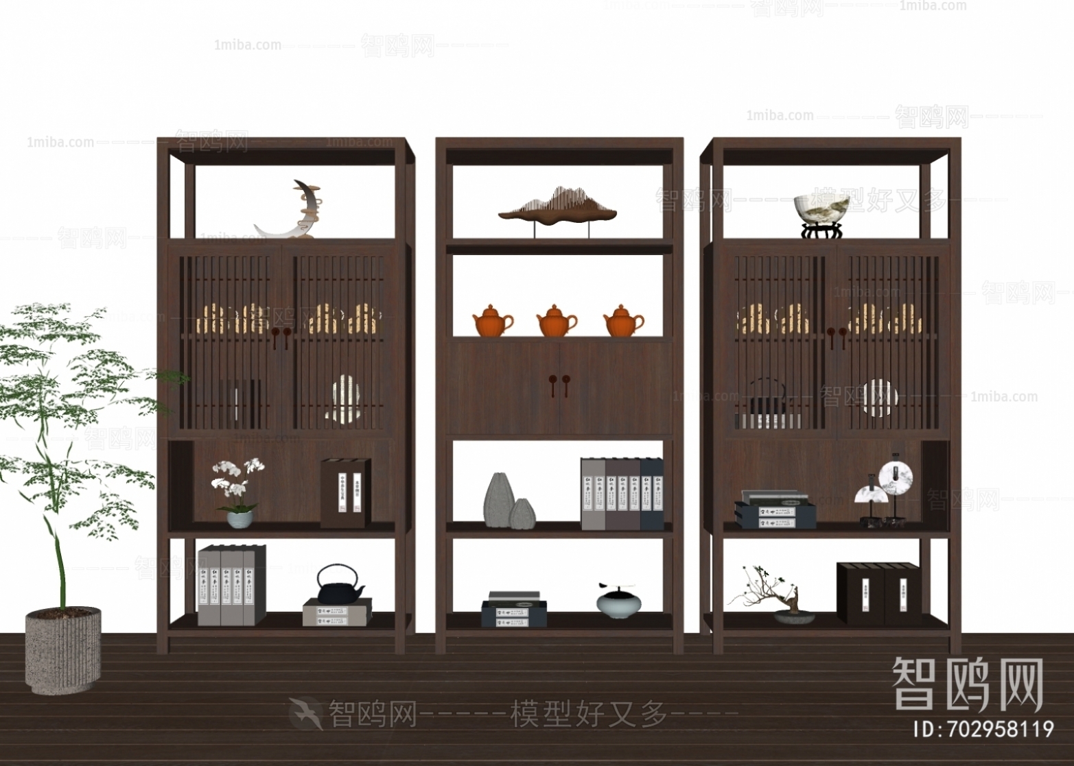 New Chinese Style Shelving