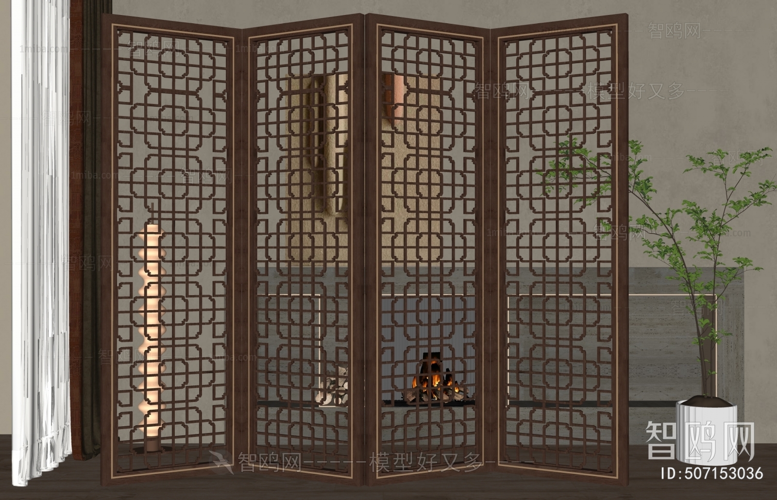 New Chinese Style Partition