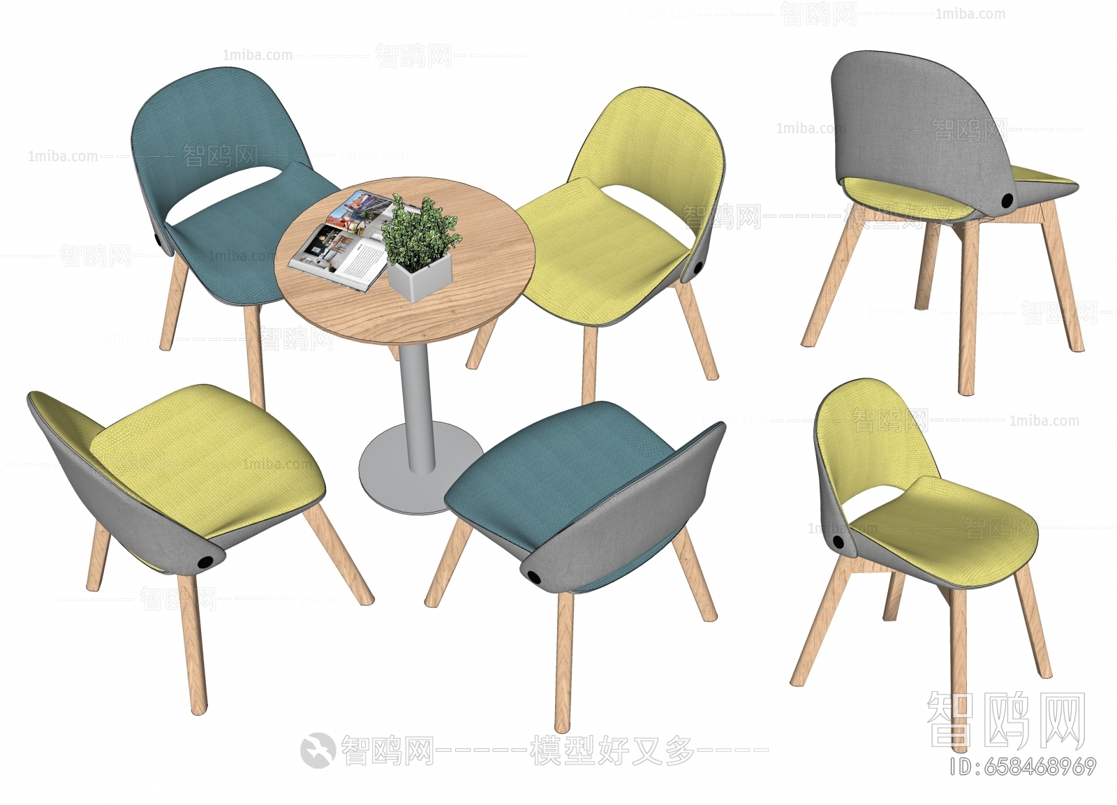 Modern Leisure Table And Chair