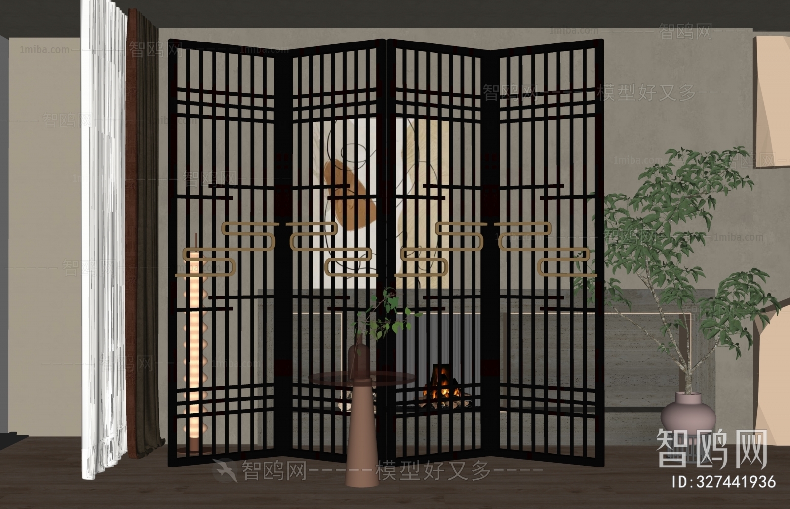 New Chinese Style Partition