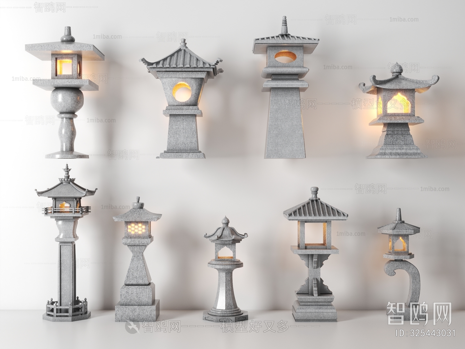 Chinese Style Japanese Style Outdoor Light