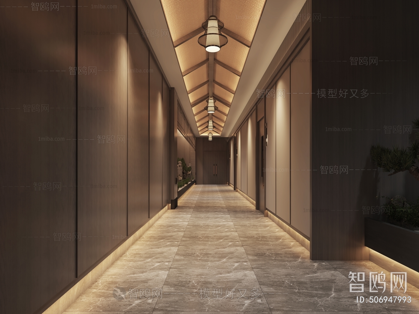 新中式走廊过道