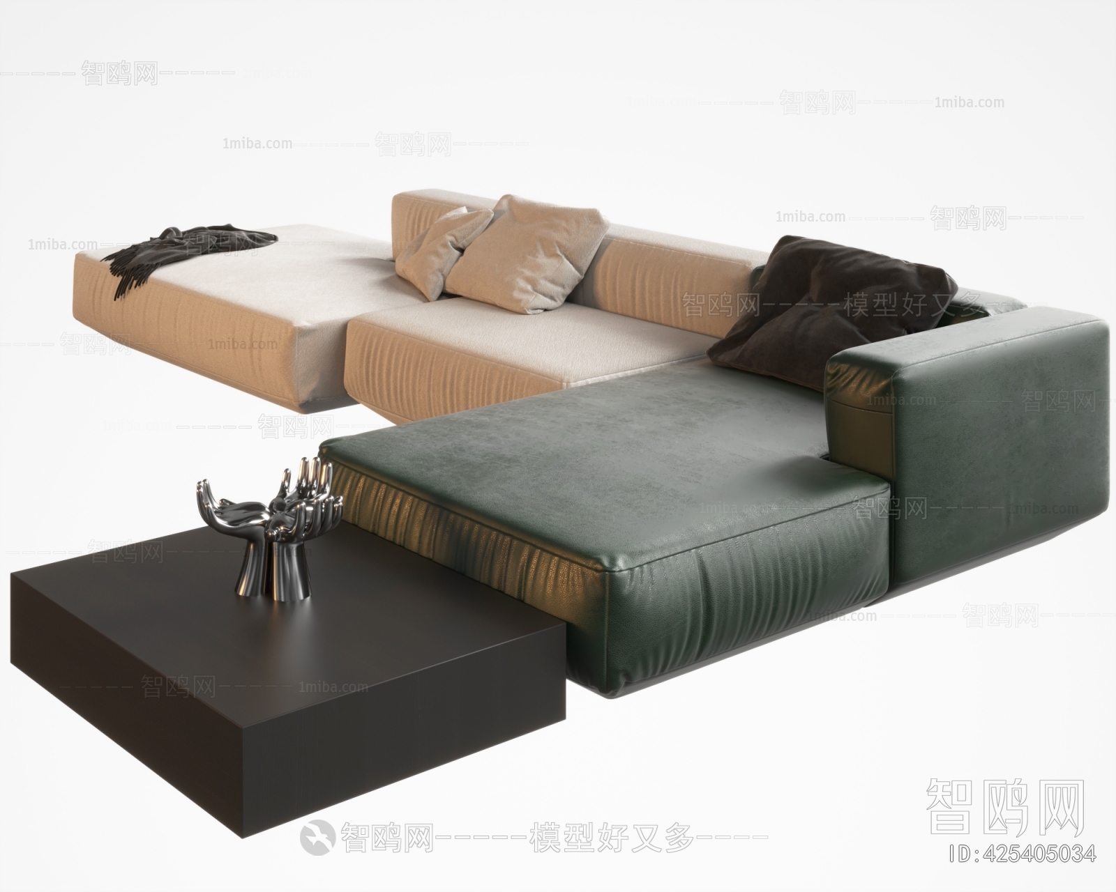 Modern Multi Person Sofa