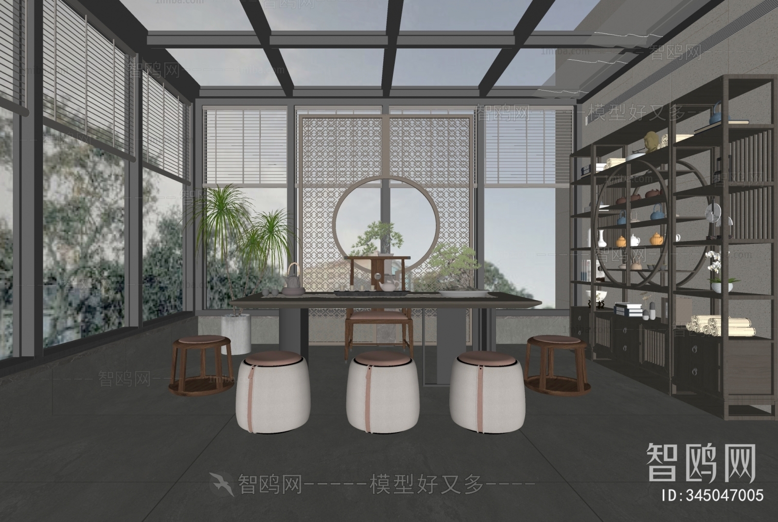 New Chinese Style Tea House