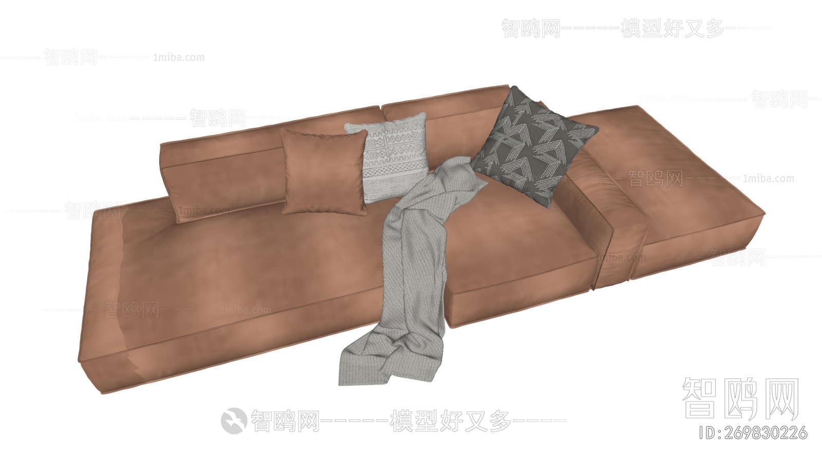 Modern Multi Person Sofa