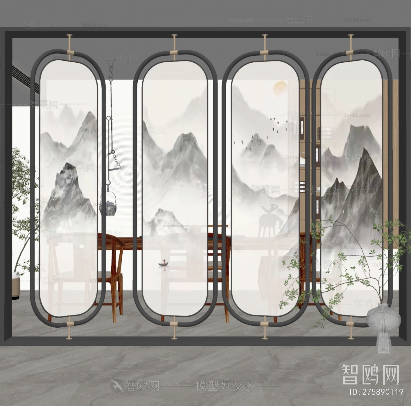 New Chinese Style Partition