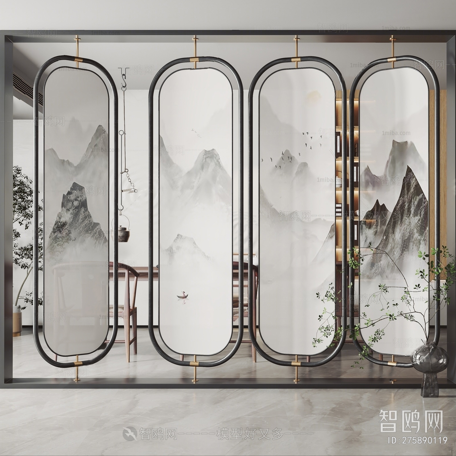 New Chinese Style Partition