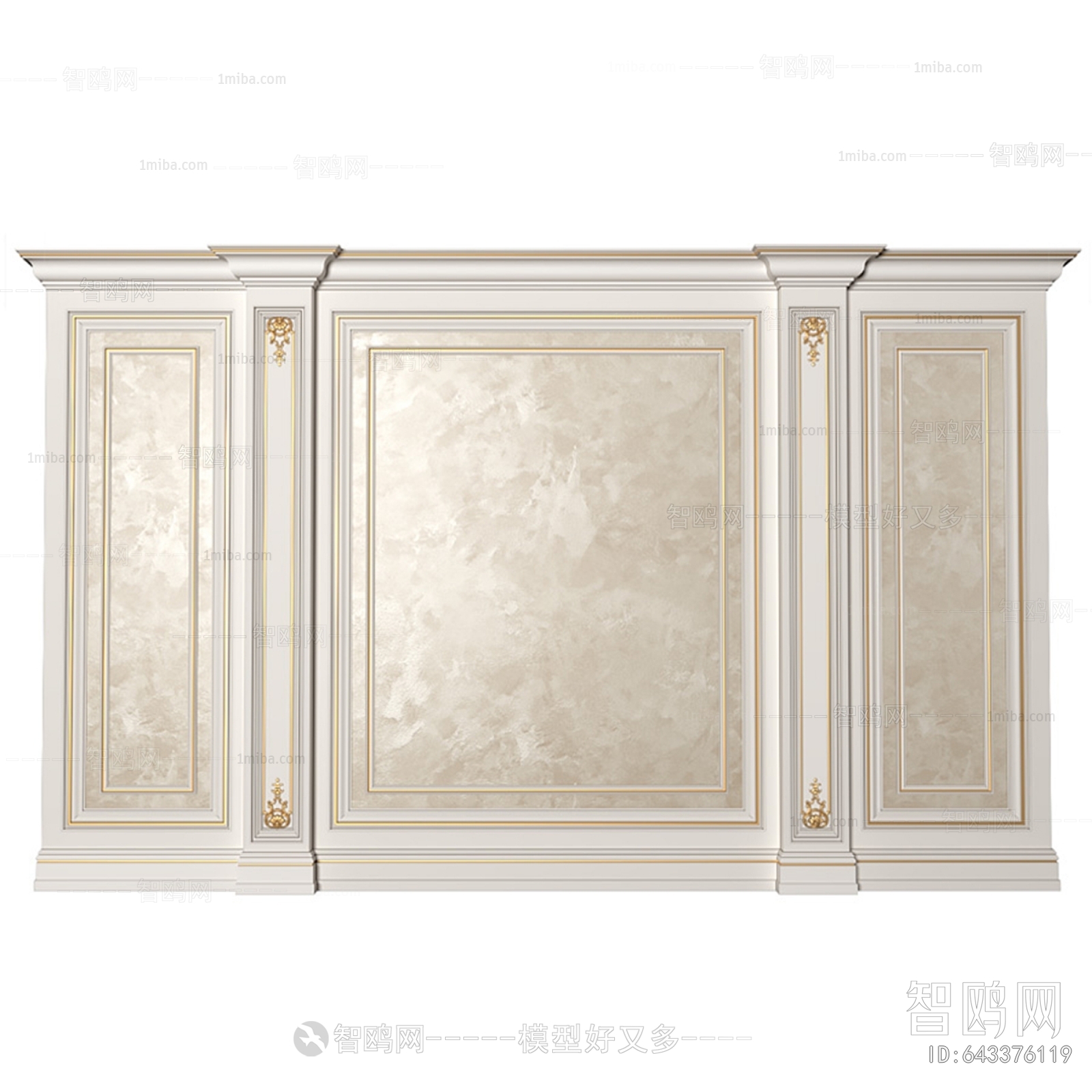 Simple European Style Wall Panel