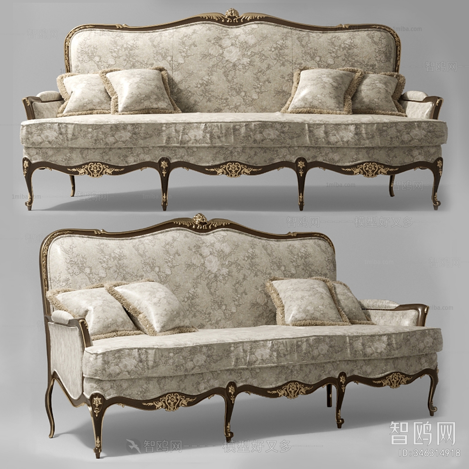 European Style Multi Person Sofa