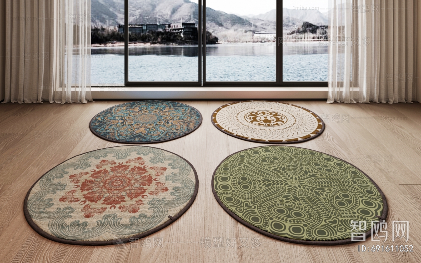 Modern Circular Carpet