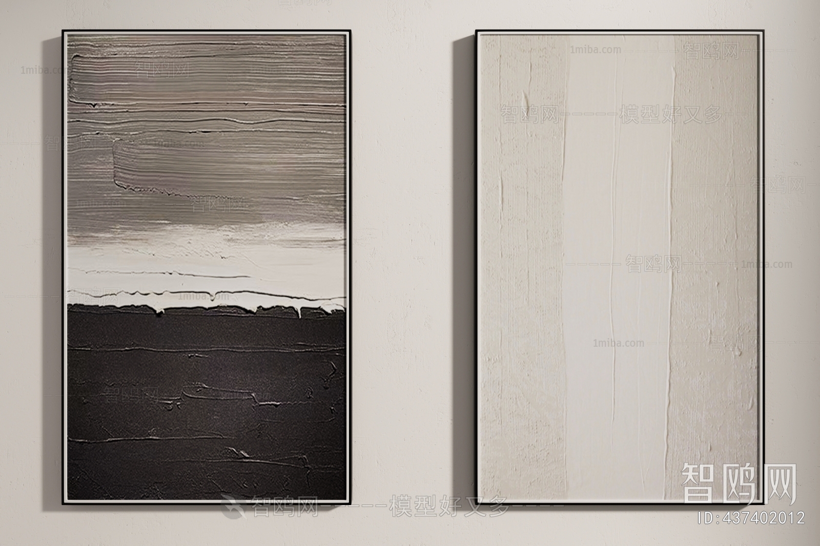 Modern Wabi-sabi Style Painting