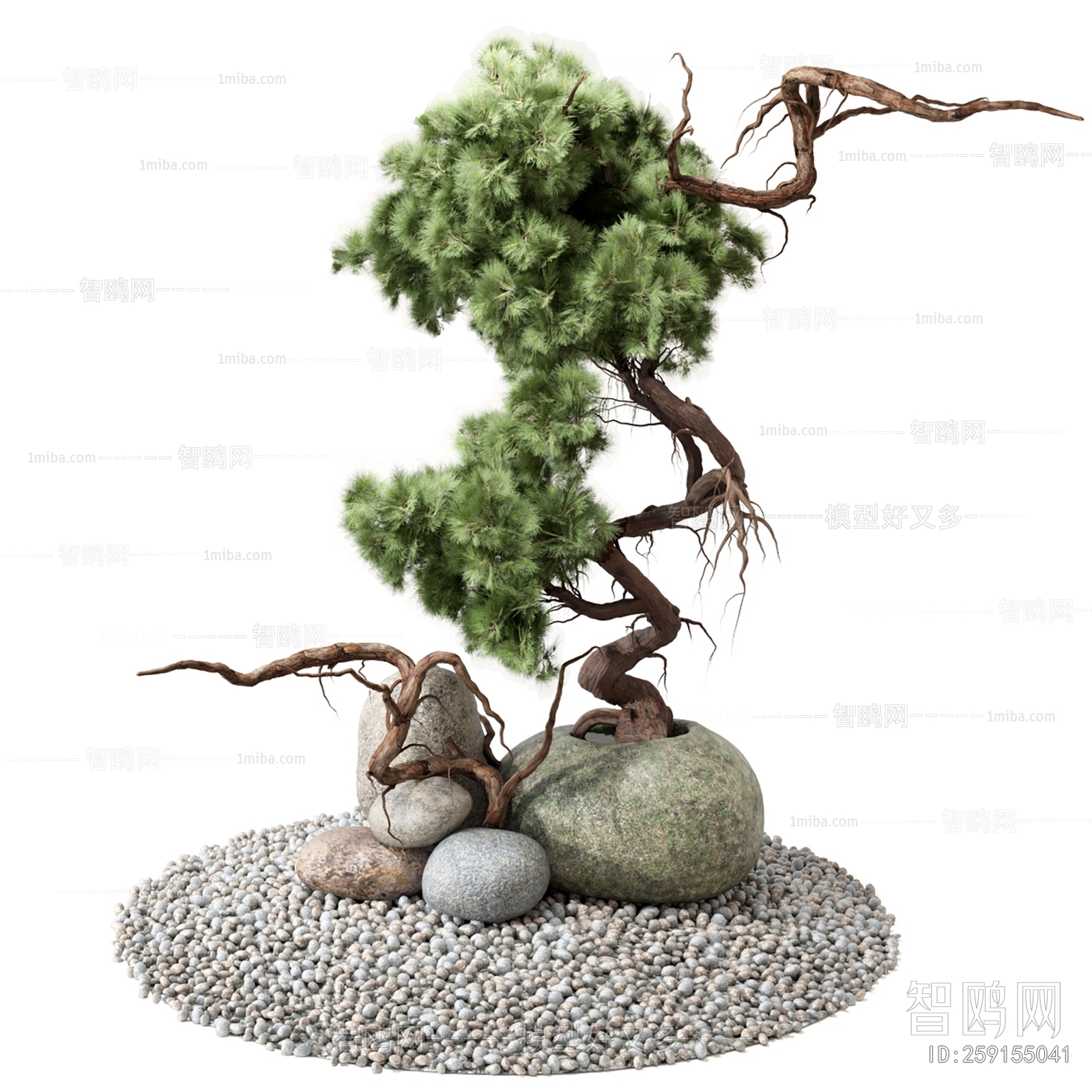 New Chinese Style Bonsai