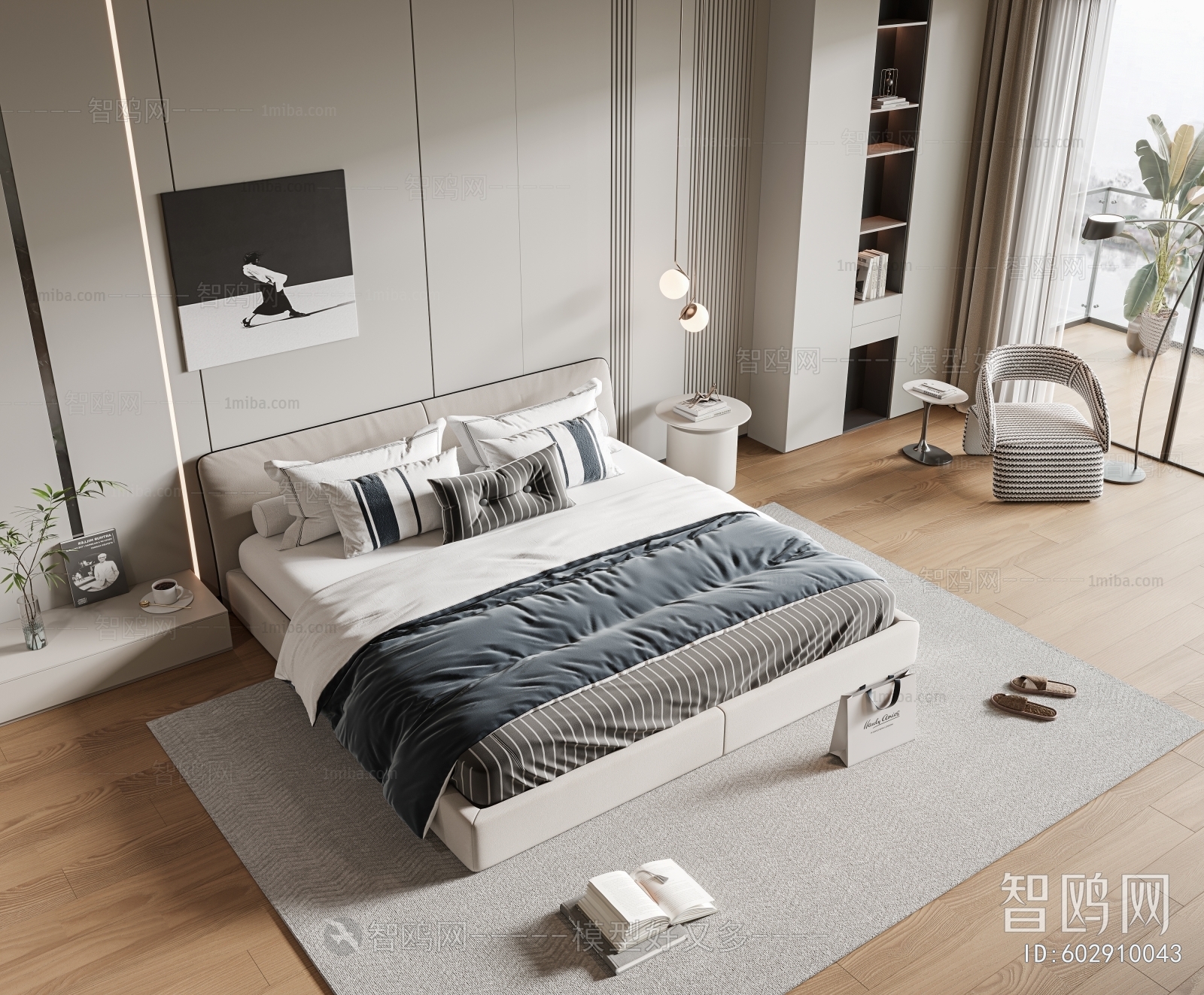 Modern Double Bed