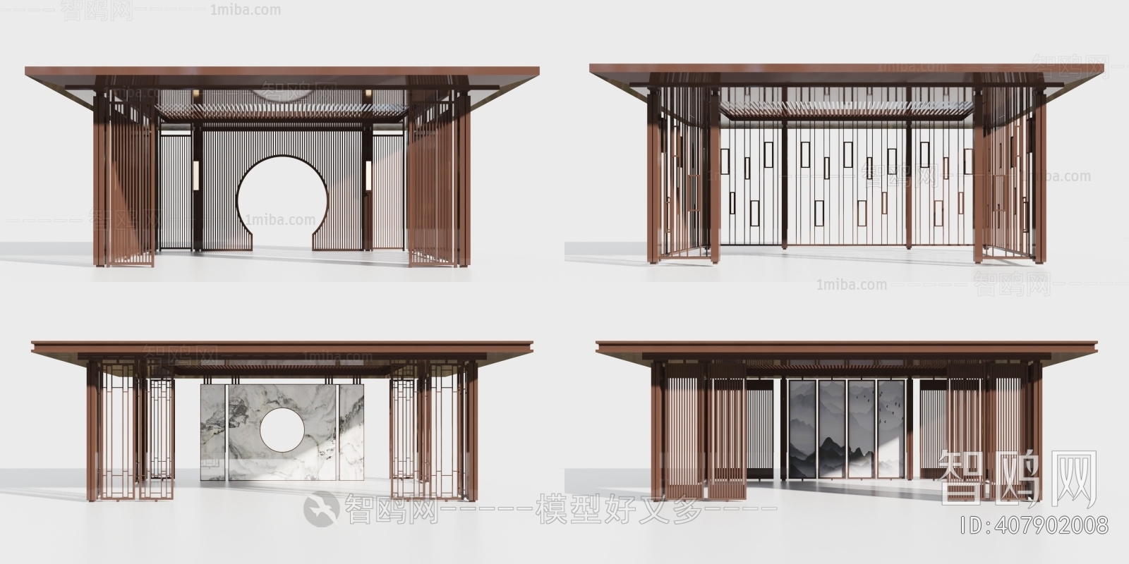 New Chinese Style Building Component