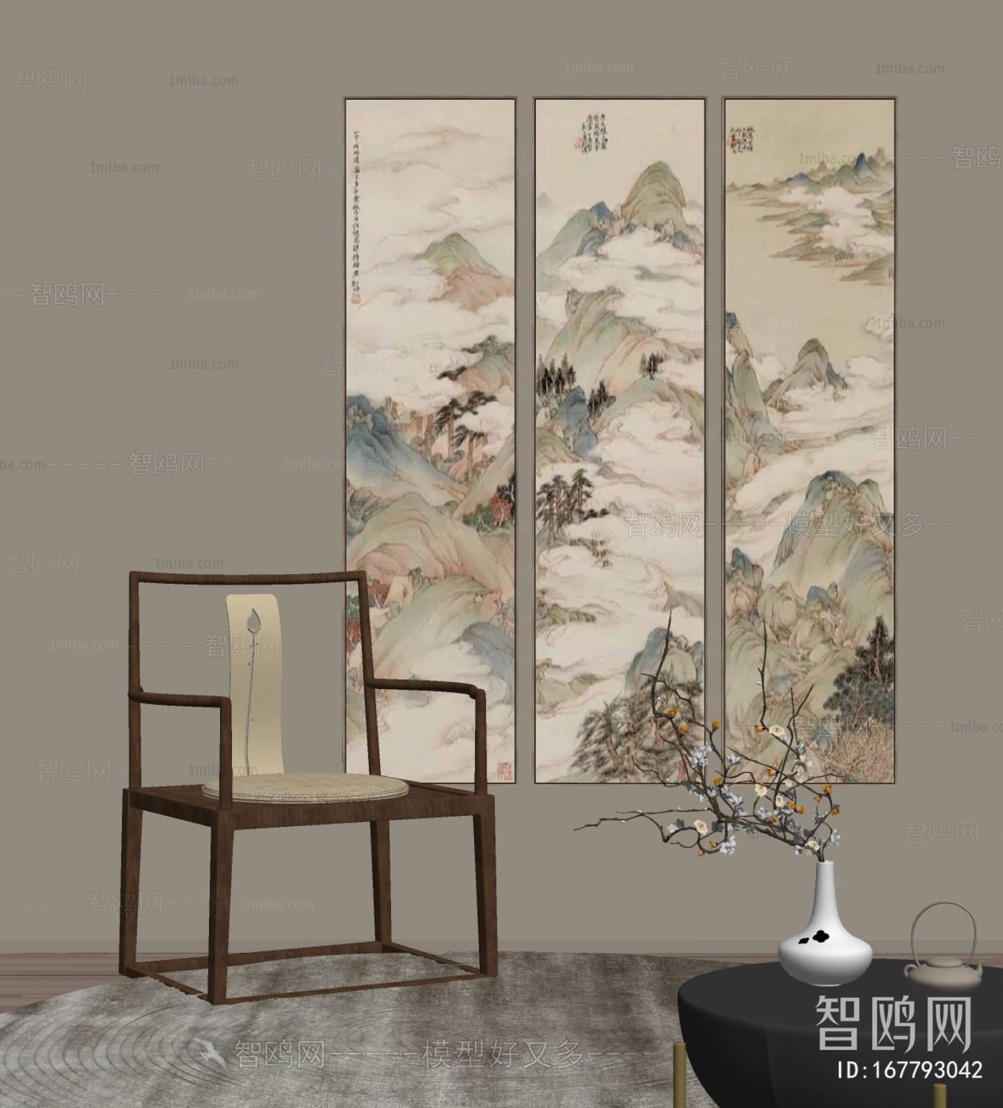 New Chinese Style Painting