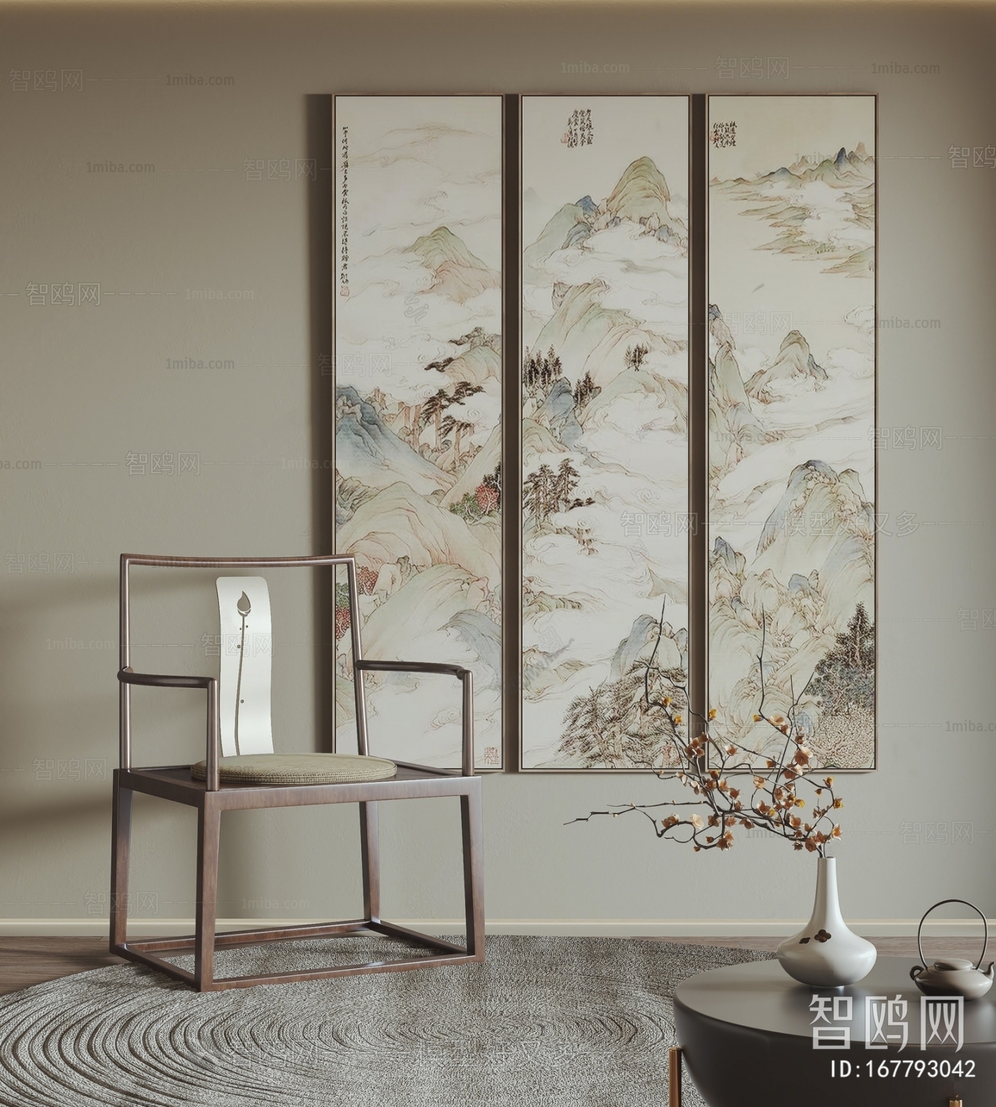 New Chinese Style Painting