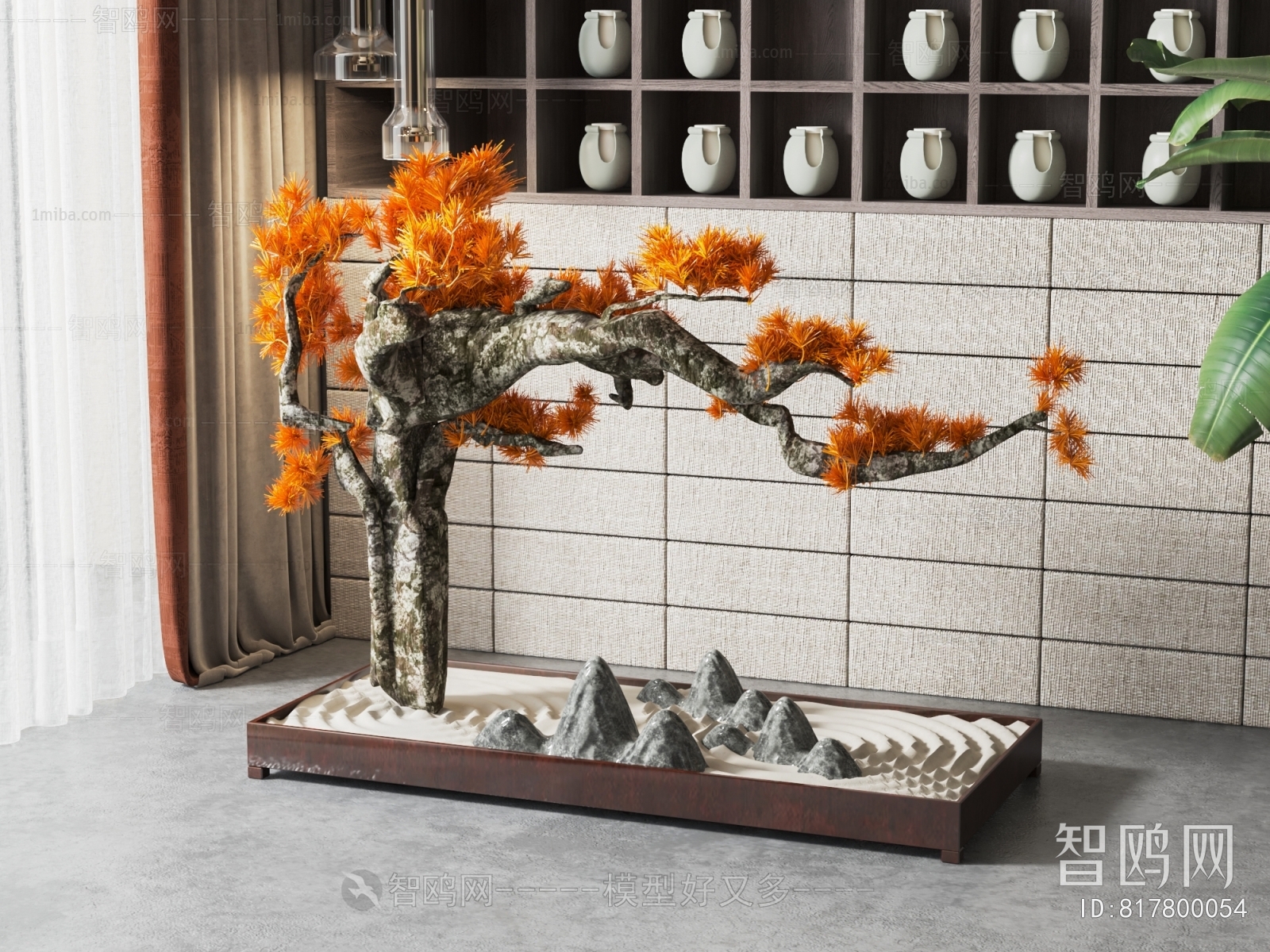 New Chinese Style Bonsai