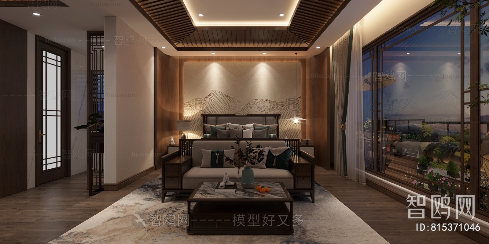 Chinese Style Bedroom