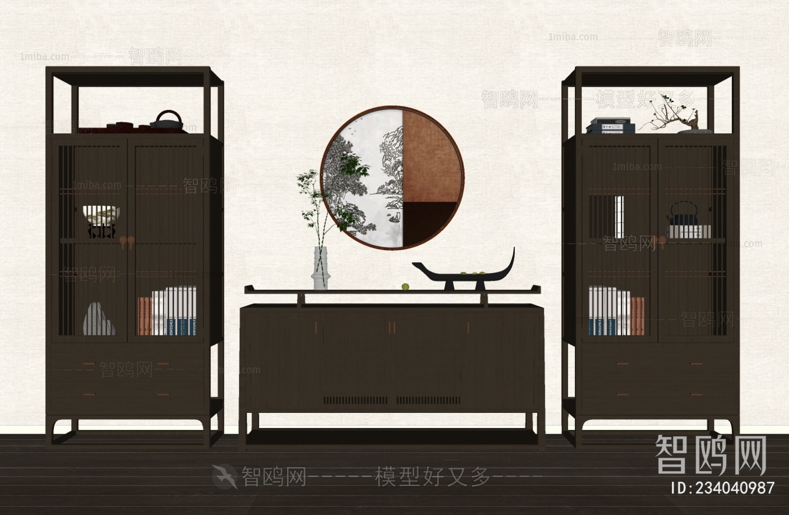 New Chinese Style Antique Rack